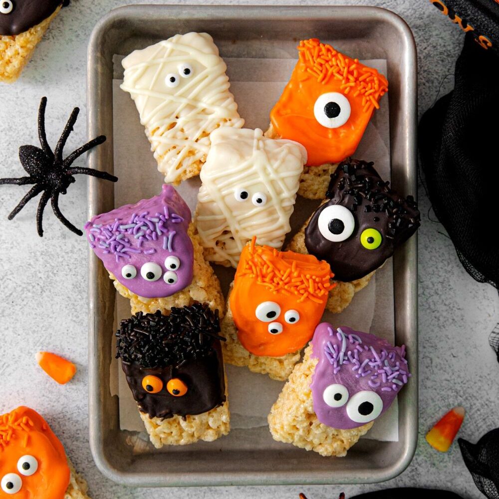 hallowen rice cake
