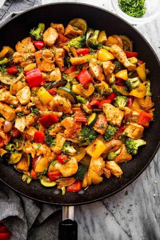 One-Pan Chicken and Vegetables