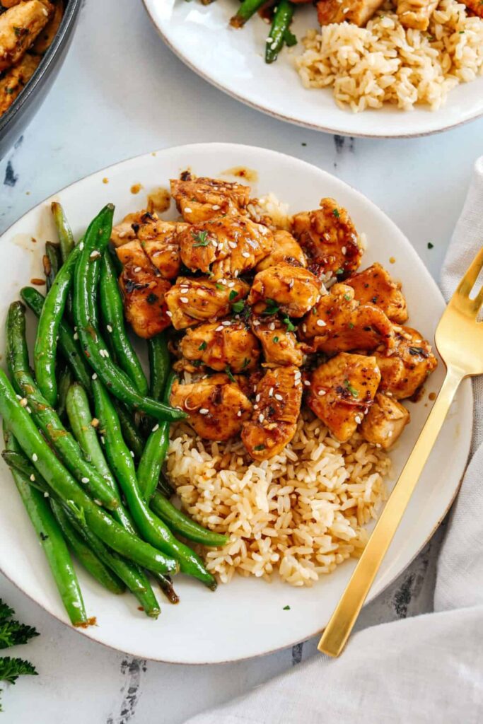 honey garlic chicken