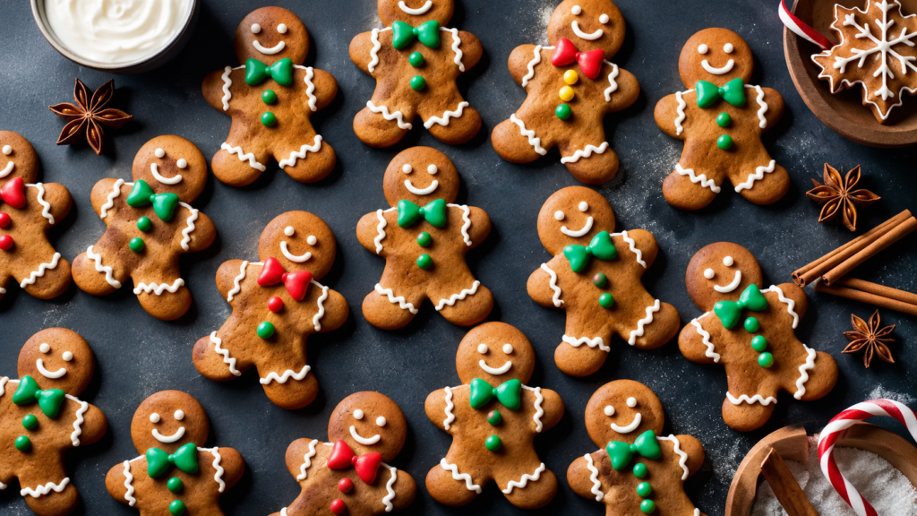 Christmas gingerbread cookies

