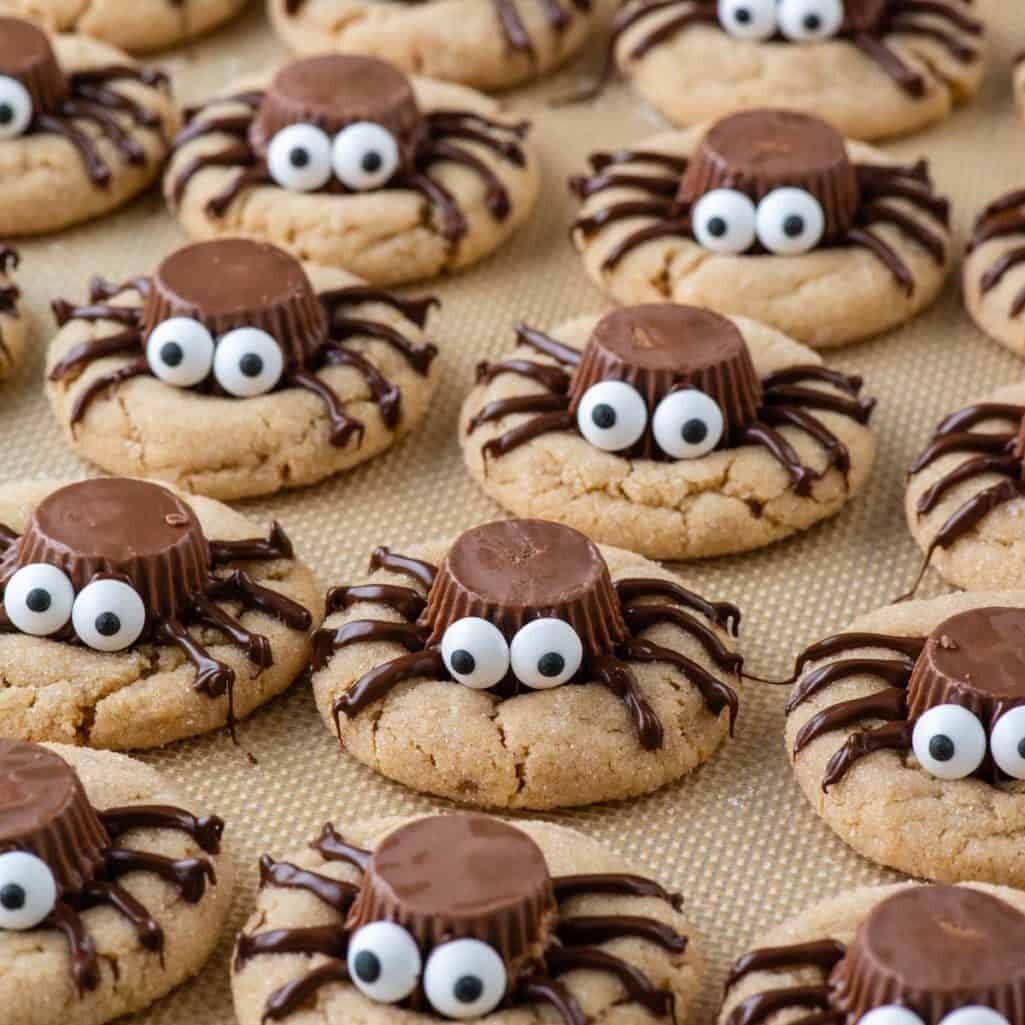 spider cookies
