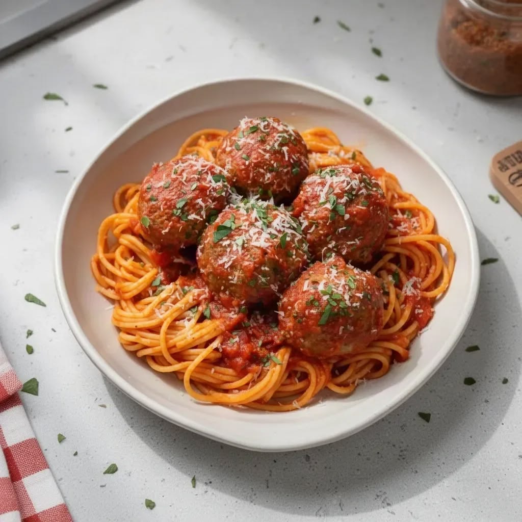 Spaghetti and Meatballs