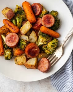 Sausage and Vegetables