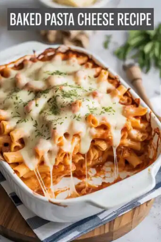 Cheesy Baked Pasta