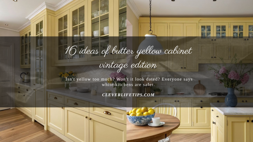 Vintage Yellow Kitchen